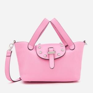 Meli Melo Pink “Thela” Mini studded Tote Bag $650
